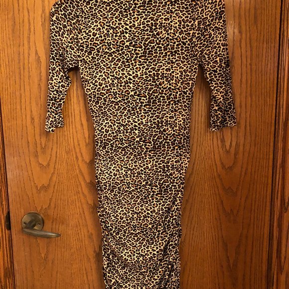 Women dress, body hugging, asymmetrical overlap - Picture 5 of 7